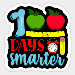 100th Day Of School Teacher - 100 Days Smarter Gift Ideas Sticker